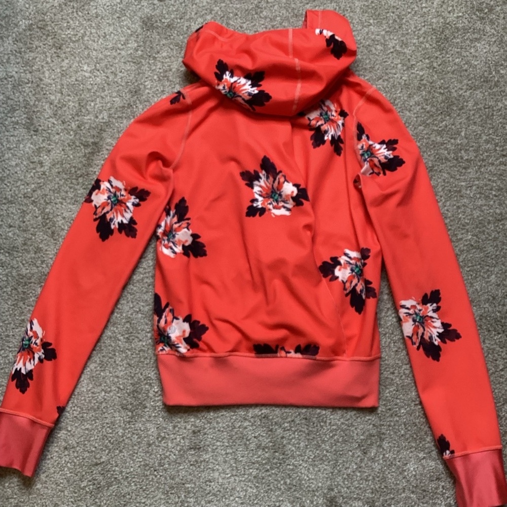 Lululemon Namaskar Hoodie Atomic Flower Parfait Pink Atomic Red Jacket Coral 2 - Picture 11 of 11